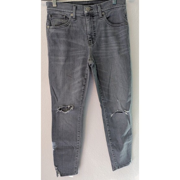Lucky Brand Jeans Women's Mid Rise Skinny Destructed, Size 28x25 (672) - Picture 1 of 3